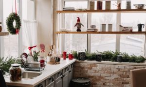 small kitchen window decor ideas