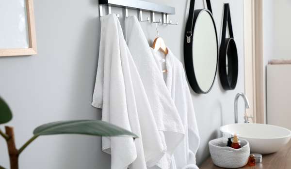 Add Daft Hangers For Towel Display