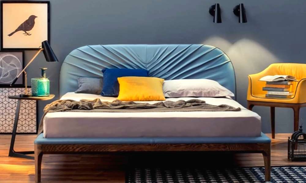 Blue Yellow and Grey Bedroom Ideas