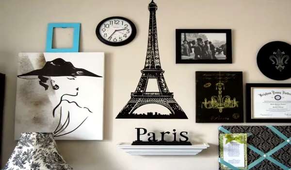 Canvas Wall Art For Paris Bedroom Decor Ideas
