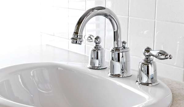 Classic Faucet With Stone Handles