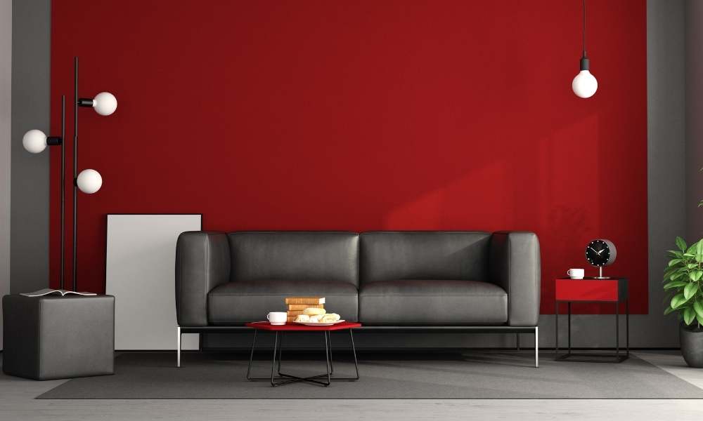 Contemporary Black for Black Sofa Living Room Decorating Ideas