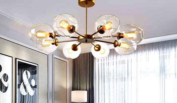 Decorate With Transparent Ceiling Lights