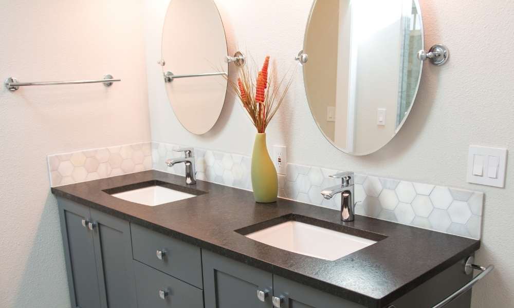 Double for Modern Master Bathroom Vanity Ideas