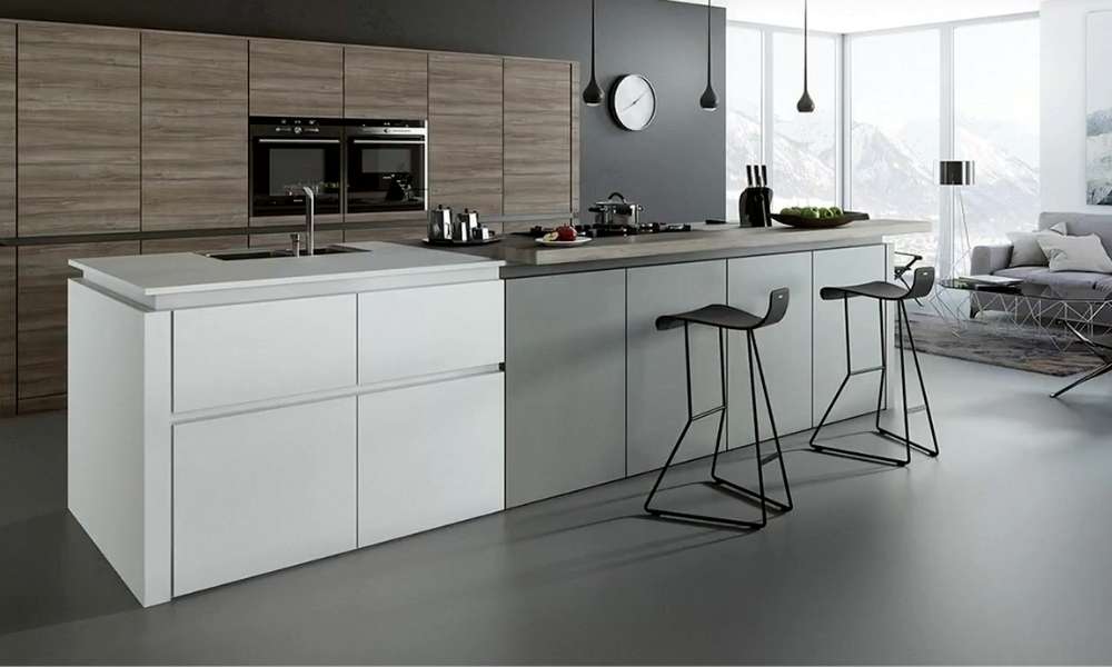 Gray Laminate Flooring Kitchen Ideas