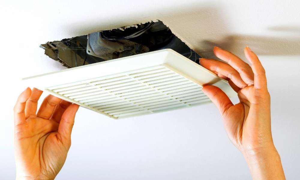 How to Remove Old Bathroom Fan Housing