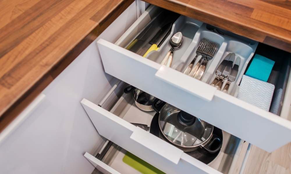 Kitchen Cabinet Organization System
