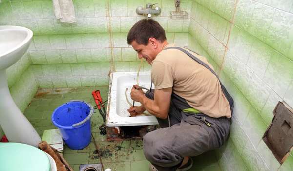Need to Secure the Toilet Flange for Rough Plumb a Bathroom Sink