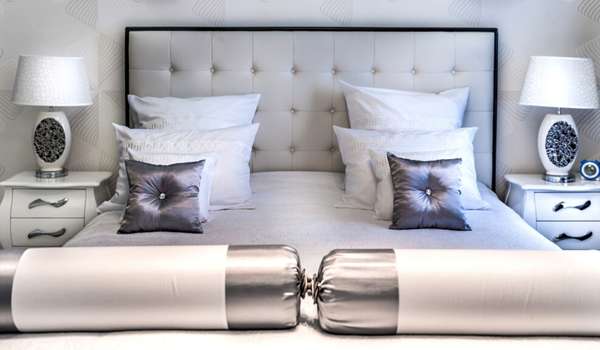 Soften Your Bedroom with Silver