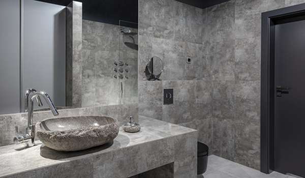 Stone Sink for Modern Bathroom