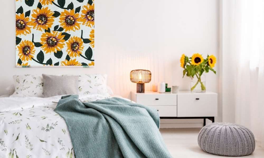 Sunflower Bedroom Decor Ideas
