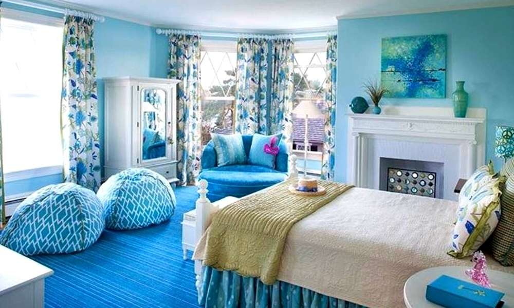 Teenage Girl Blue Bedroom Ideas