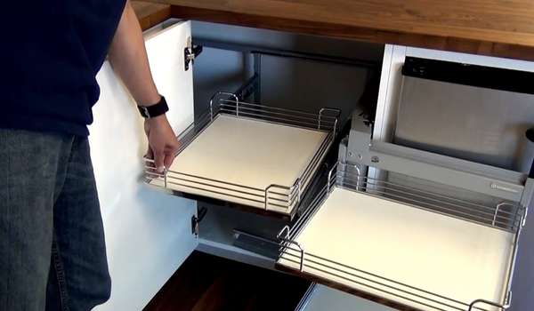 Use Pull-Out Cabinets
