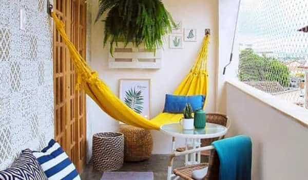 Add Hang a Chair or Hammock For Balcony