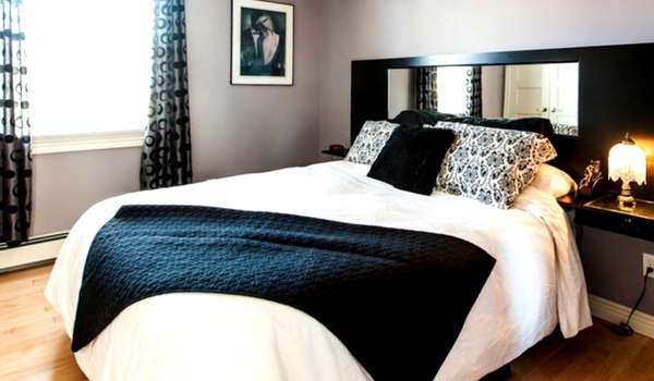 Arrange Black White Romantic Bedroom Ideas for Anniversary