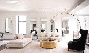 Black Gold and Silver Living Room Decor