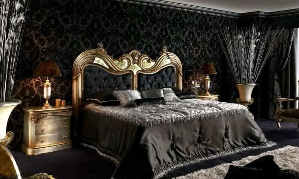 Black White and Gold Bedroom Decor Ideas