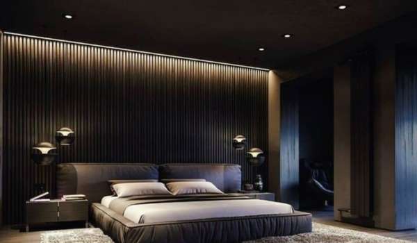 Black and gold bedroom themes