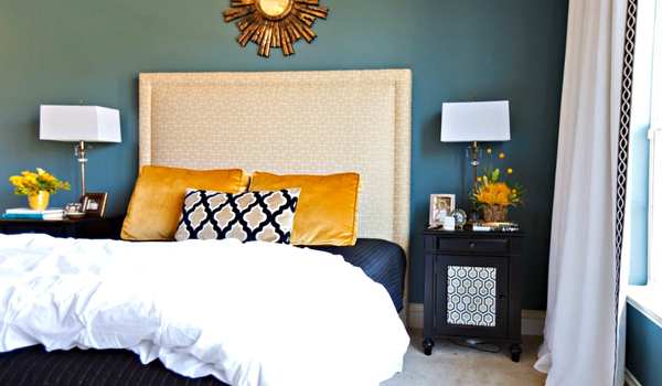 Blue and Yellow Bedroom Color Combinations