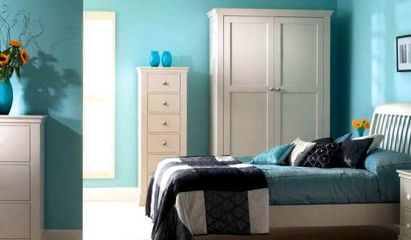 Country Chic Teal Bedroom Decor Ideas