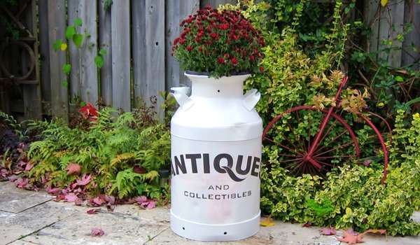 Create Cottage Inspired Milk Can Decor