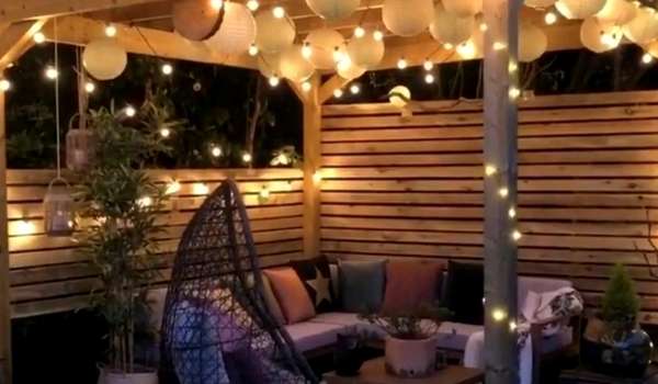 Hang Fairy Fence Lights