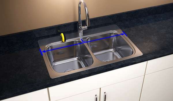 Measure The Length Of The Sink