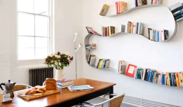 Modern Bookshelf Ideas for Small Living Room