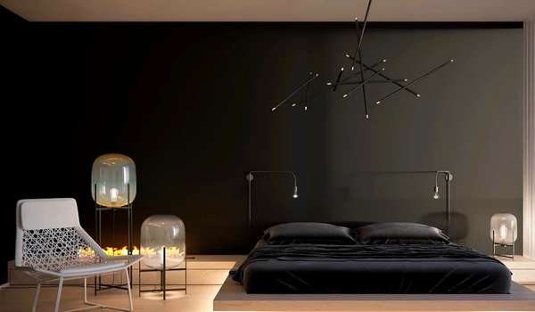 Modern black bedroom ideas for adults