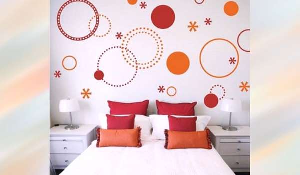 Polka Dot Pattern For  Bedroom Decor Ideas