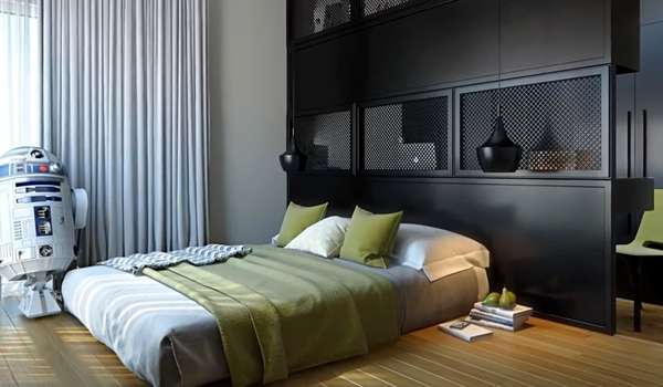 Sleek and Minimalist Bedroom