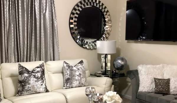 Wall Mirror For Silver Living Room Ideas