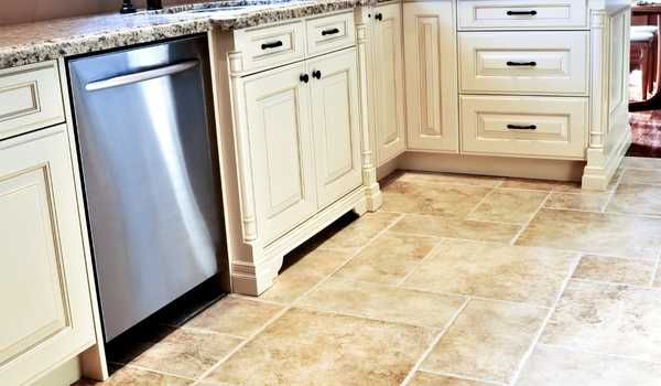 Decor Floor With Rustic Tile 