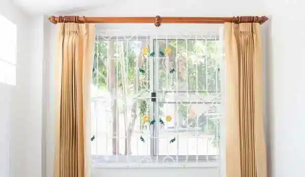 Subtle Print Curtain