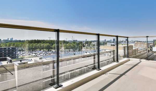 Terrace Railing Glass View Design