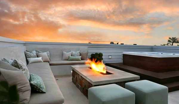 Rooftop Elevated Seating Design