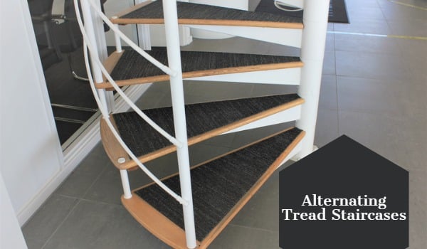 Alternating Tread Staircases