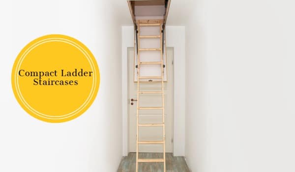 Compact Ladder Staircases