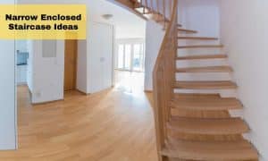 Narrow Enclosed Staircase Ideas