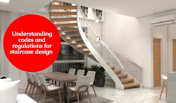 Understanding codes and regulations for Narrow Enclosed staircase design 